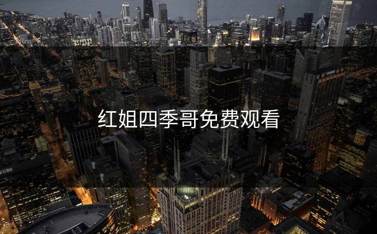 红姐四季哥免费观看